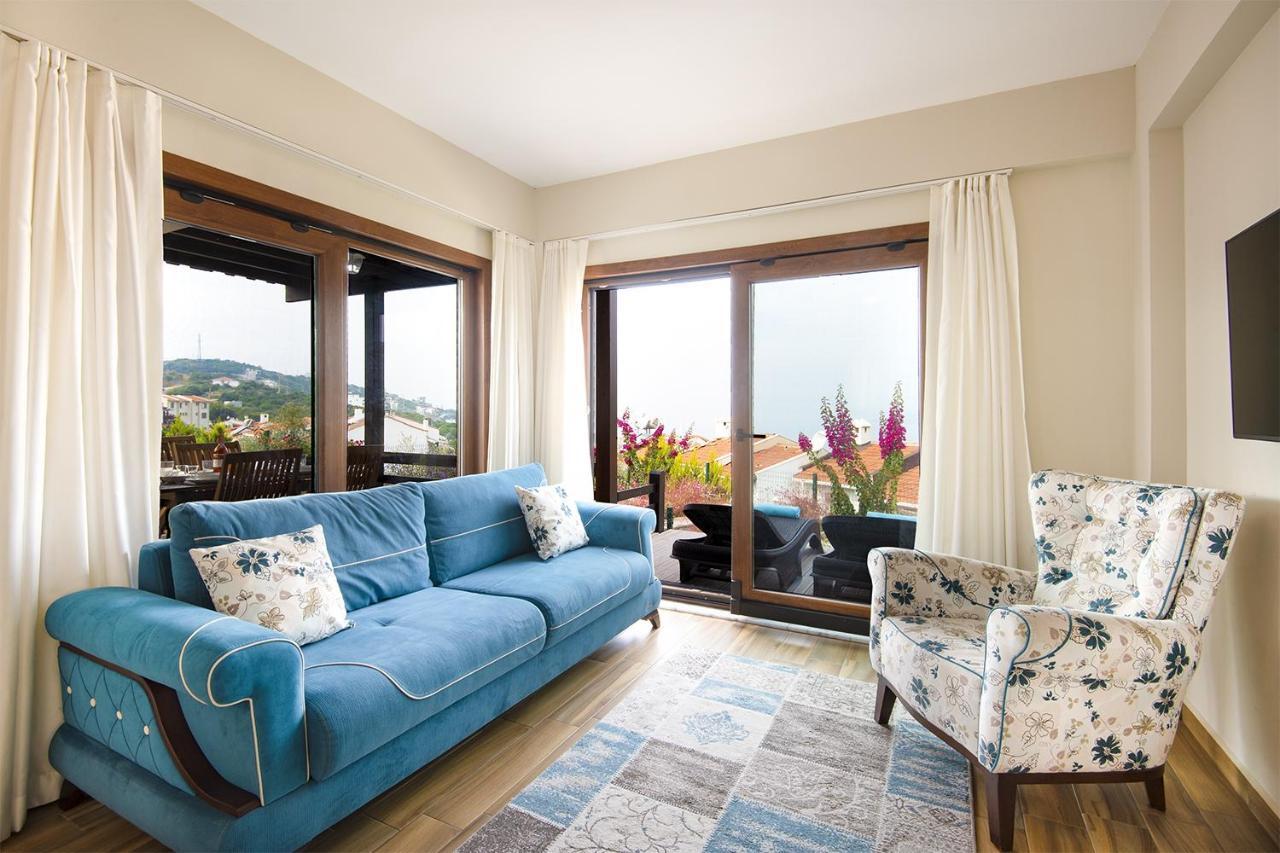 Bodrum Sea View Villa With Access To Private Beach Bogazici Exteriér fotografie