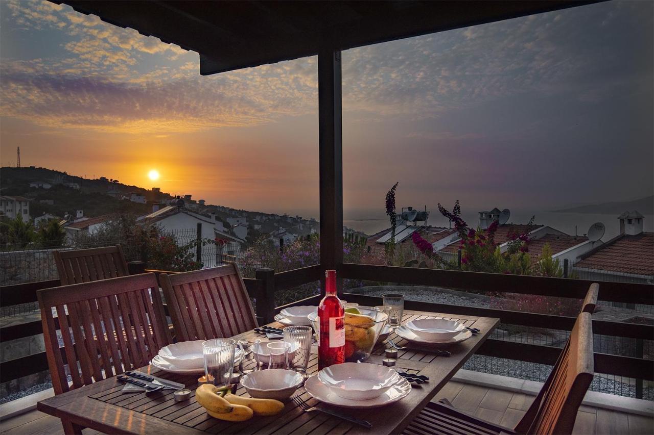 Bodrum Sea View Villa With Access To Private Beach Bogazici Exteriér fotografie